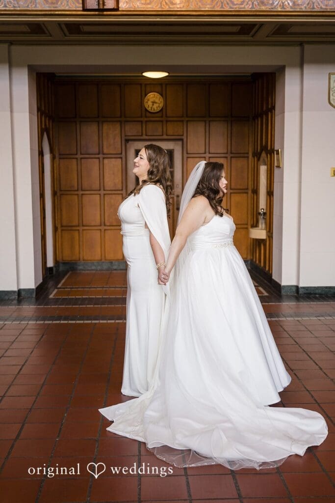 Masonic Temple Wedding // Brit & Sarah -
