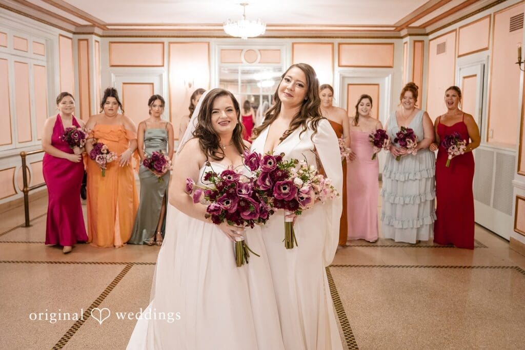 Masonic Temple Wedding // Brit & Sarah -