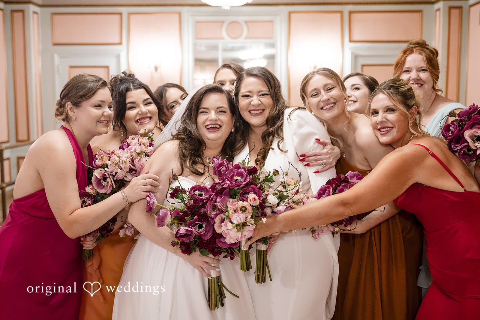 Masonic Temple Wedding // Brit & Sarah -