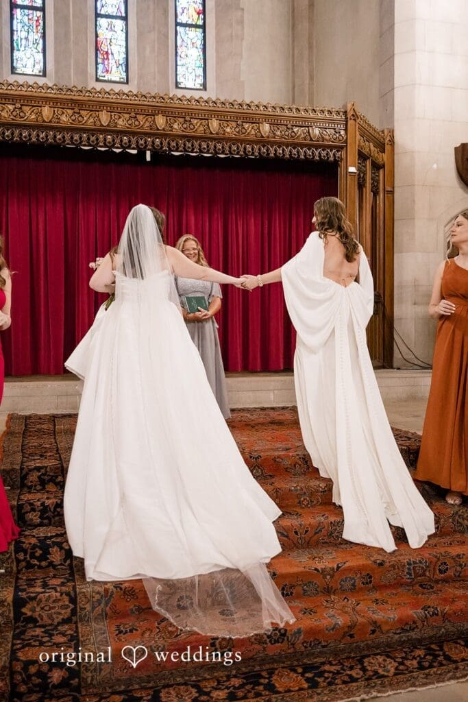 Masonic Temple Wedding // Brit & Sarah -