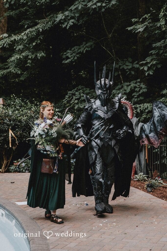 North Carolina Backyard Wedding // Heaven & Patrick -