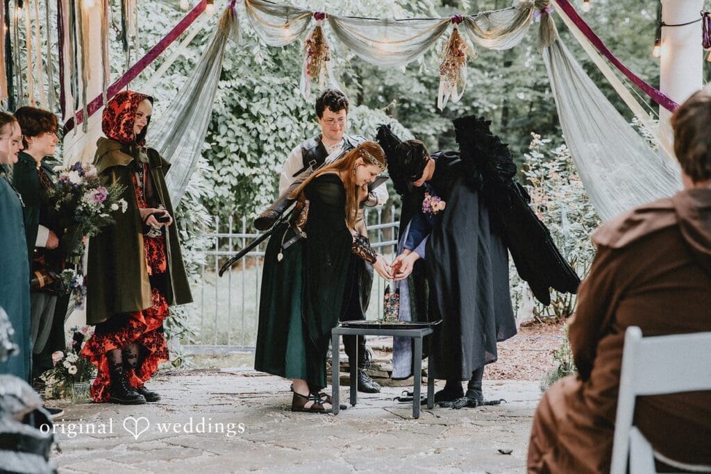 North Carolina Backyard Wedding // Heaven & Patrick -