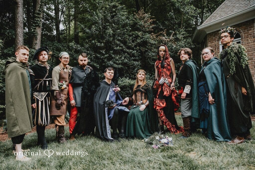 North Carolina Backyard Wedding // Heaven & Patrick -