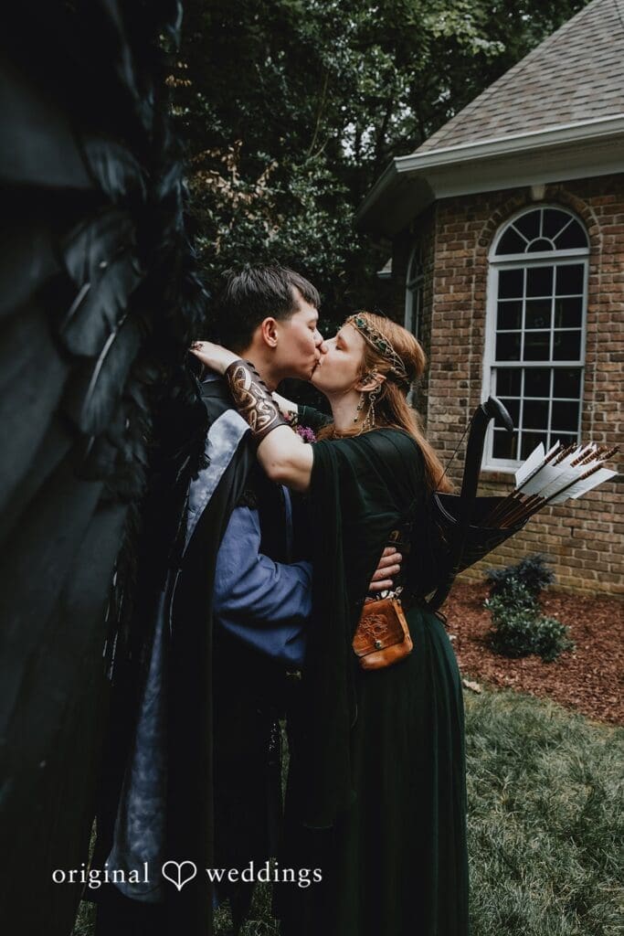 North Carolina Backyard Wedding // Heaven & Patrick -