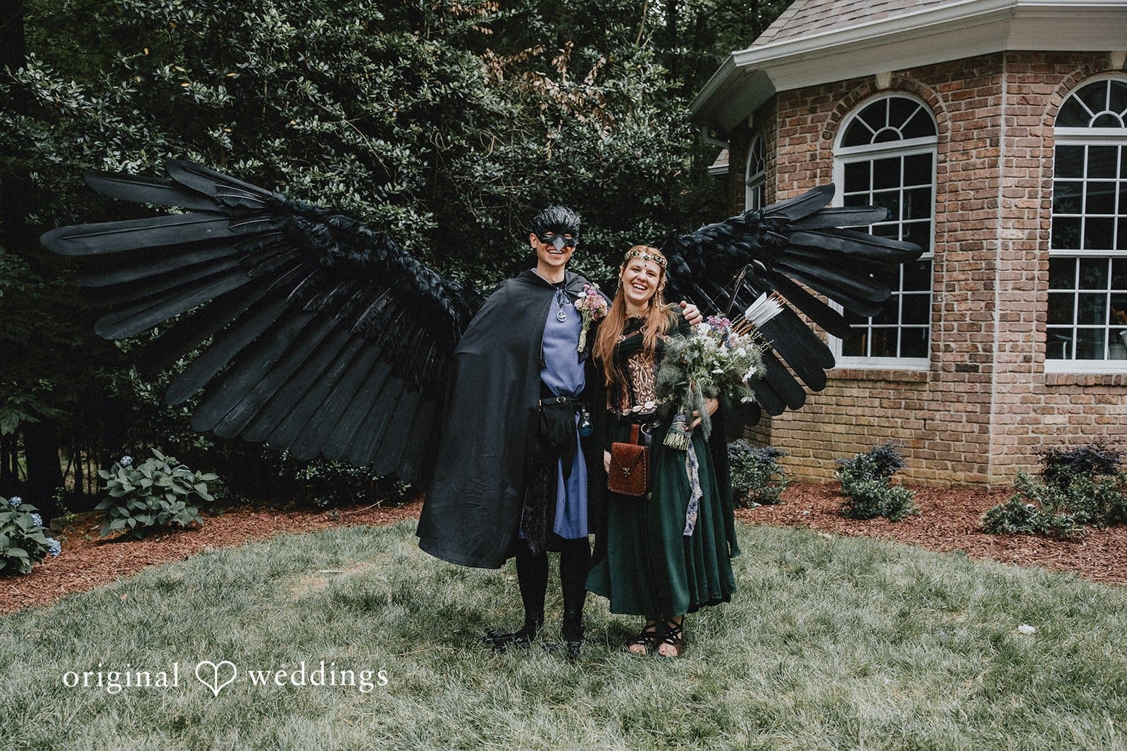 North Carolina Backyard Wedding // Heaven & Patrick -