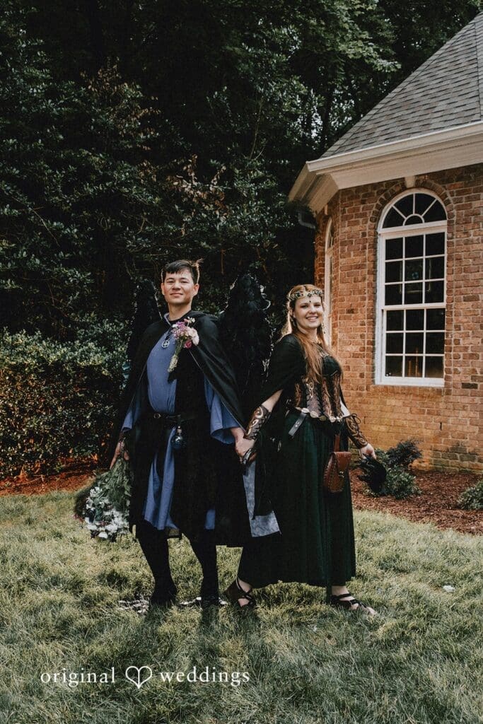 North Carolina Backyard Wedding // Heaven & Patrick -