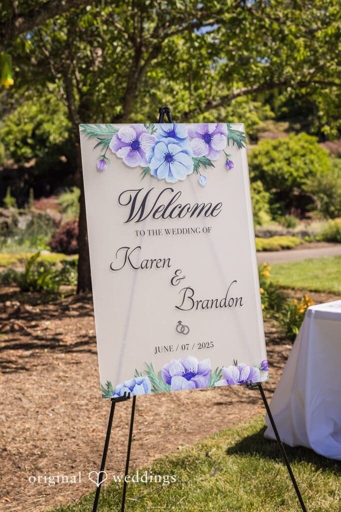 Oregon Garden Wedding // Karen & Brandon -