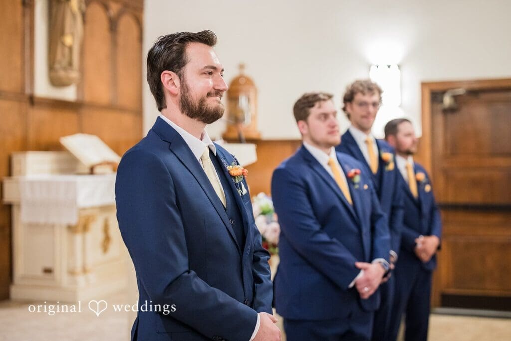 Saint Thomas Aquinas Church Wedding // Annie & Dominic -