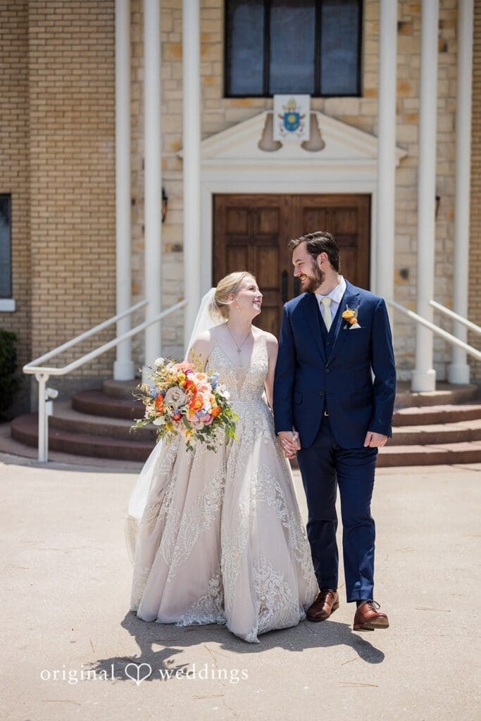 Saint Thomas Aquinas Church Wedding // Annie & Dominic -