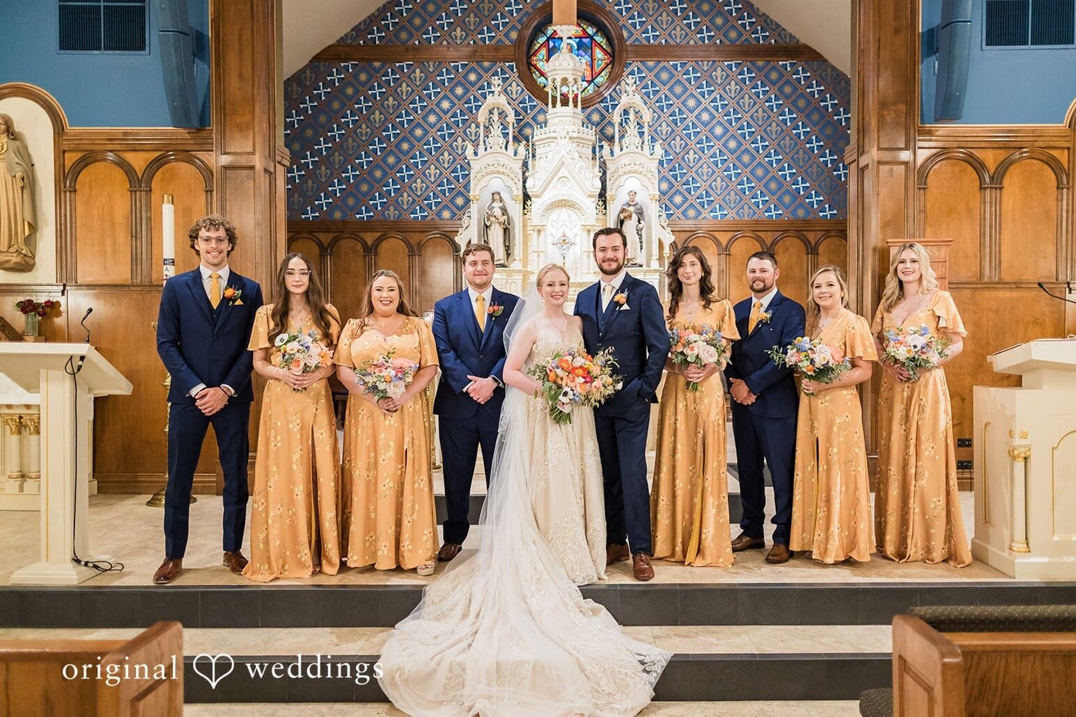 Saint Thomas Aquinas Church Wedding // Annie & Dominic