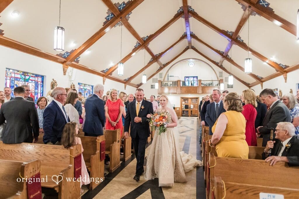 Saint Thomas Aquinas Church Wedding // Annie & Dominic -