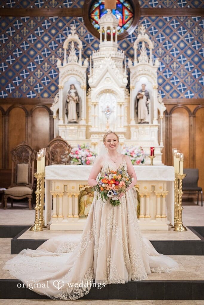 Saint Thomas Aquinas Church Wedding // Annie & Dominic -