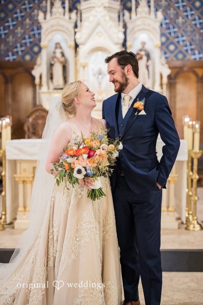 Saint Thomas Aquinas Church Wedding // Annie & Dominic -