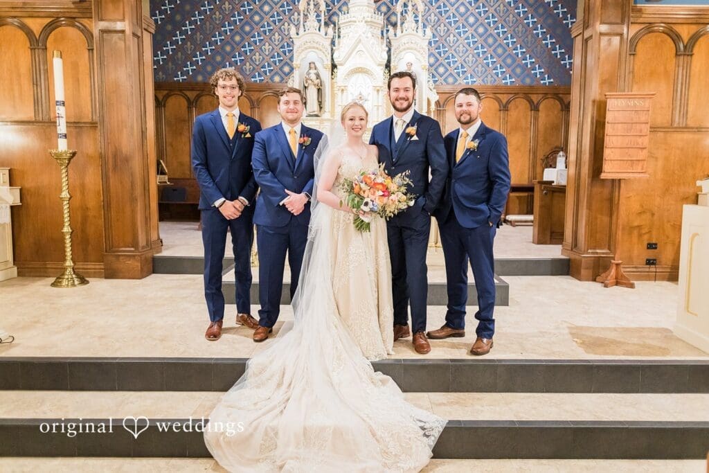 Saint Thomas Aquinas Church Wedding // Annie & Dominic -