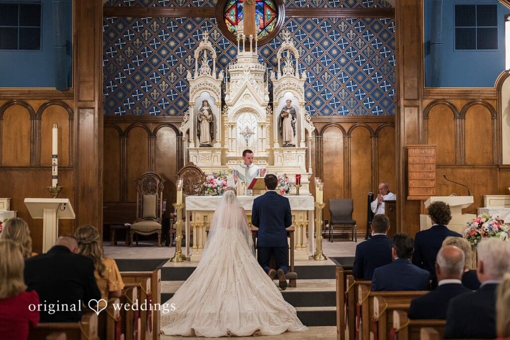 Saint Thomas Aquinas Church Wedding // Annie & Dominic -