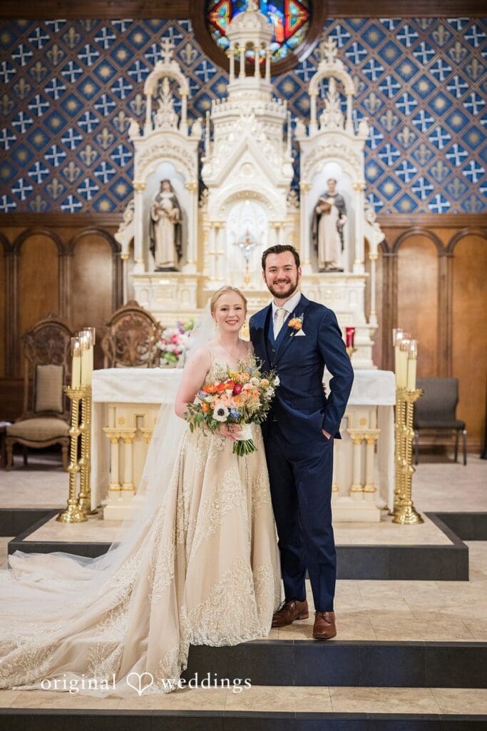 Saint Thomas Aquinas Church Wedding // Annie & Dominic -