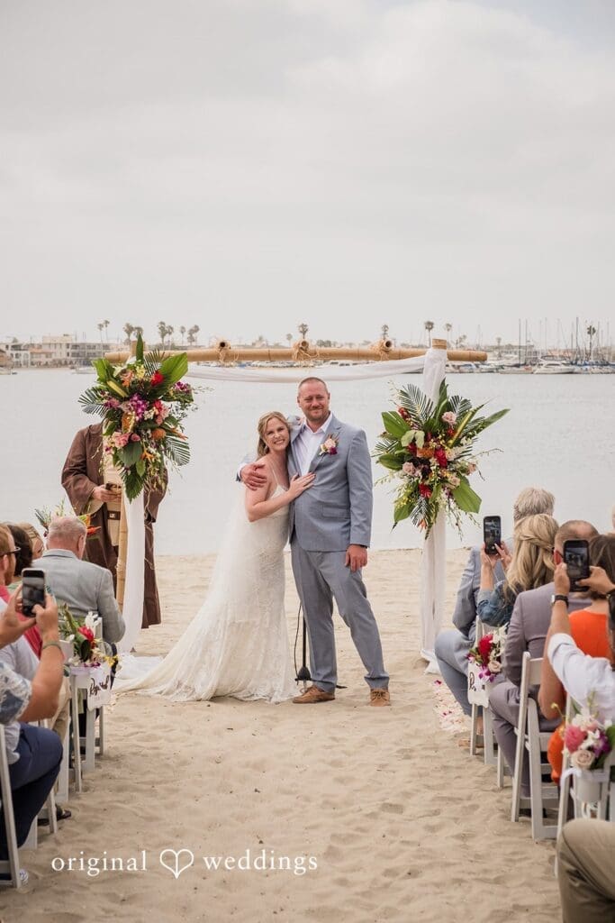 The Bahia Resort Wedding // Claire & Tim -
