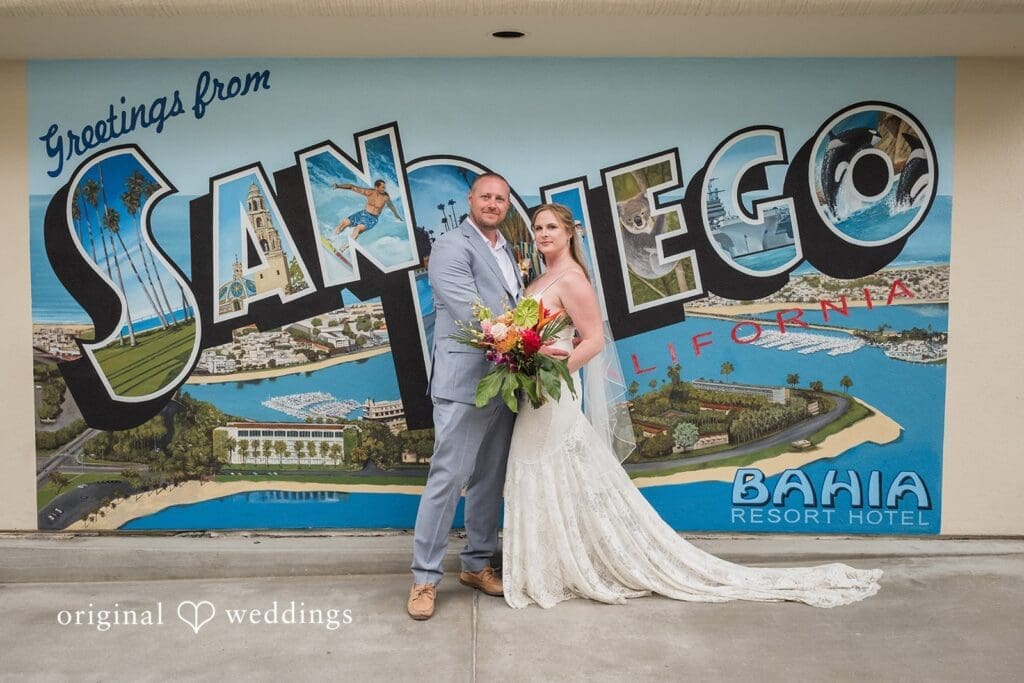 The Bahia Resort Wedding // Claire & Tim -