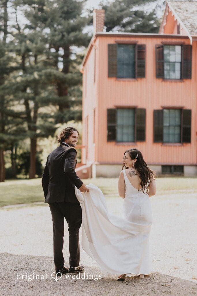 The Roseland Cottage Wedding // Erica & Stephen -