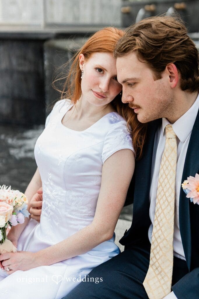 TX LDS Temple Wedding // Natalie & Lance -