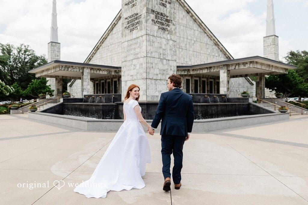 TX LDS Temple Wedding // Natalie & Lance -