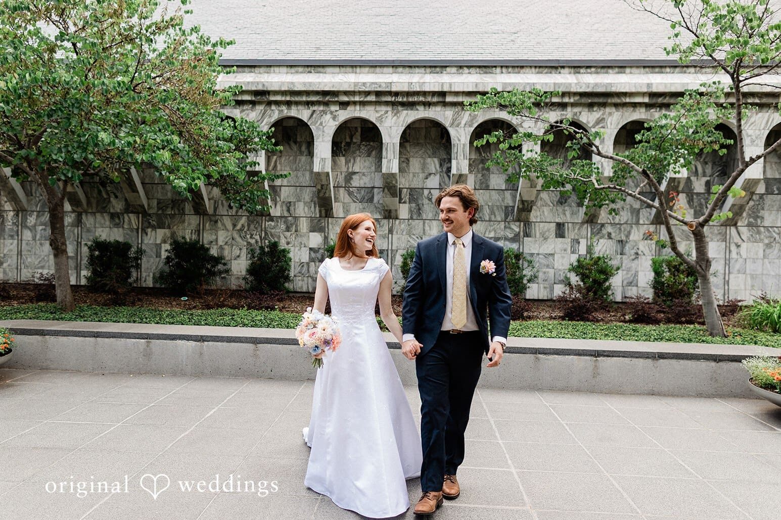 TX LDS Temple Wedding