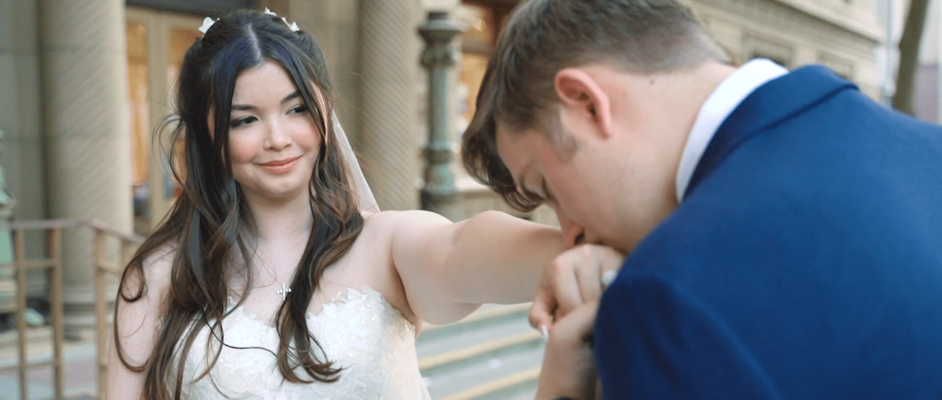 Tsakopoulos Library Galleria Wedding Video // Alessya & Cameron -