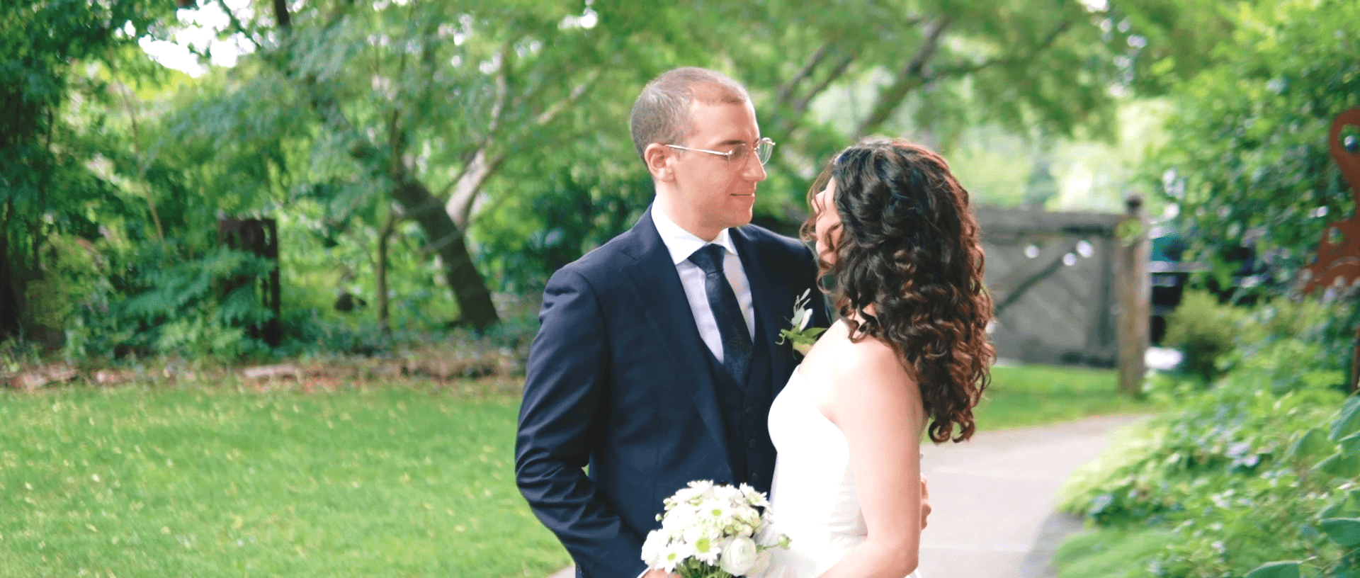 Duke Sculpture Garden at Dixon Mansion Wedding Video // Ian & Alyssa -