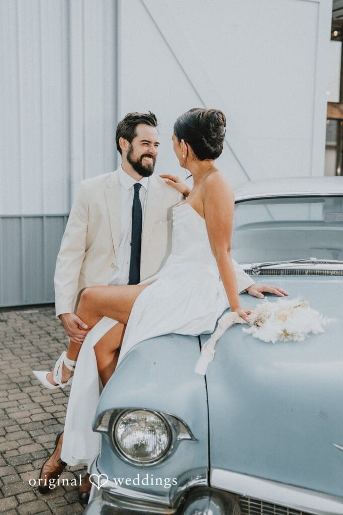 Boxed and Burlap Wedding // Chandler & Parker -