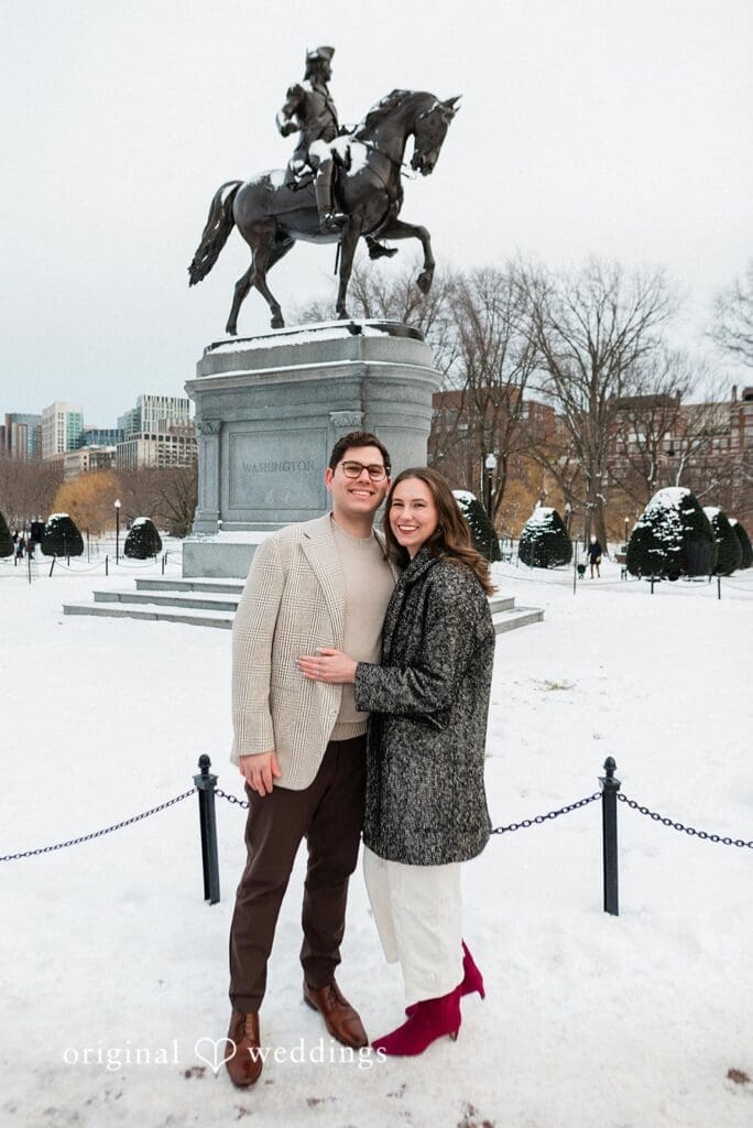Stunning Places for Engagement Photos in Boston -