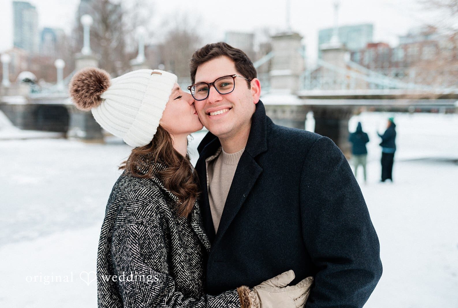 Boston Public Garden and Beacon Hill Engagement // Christine & Marc -