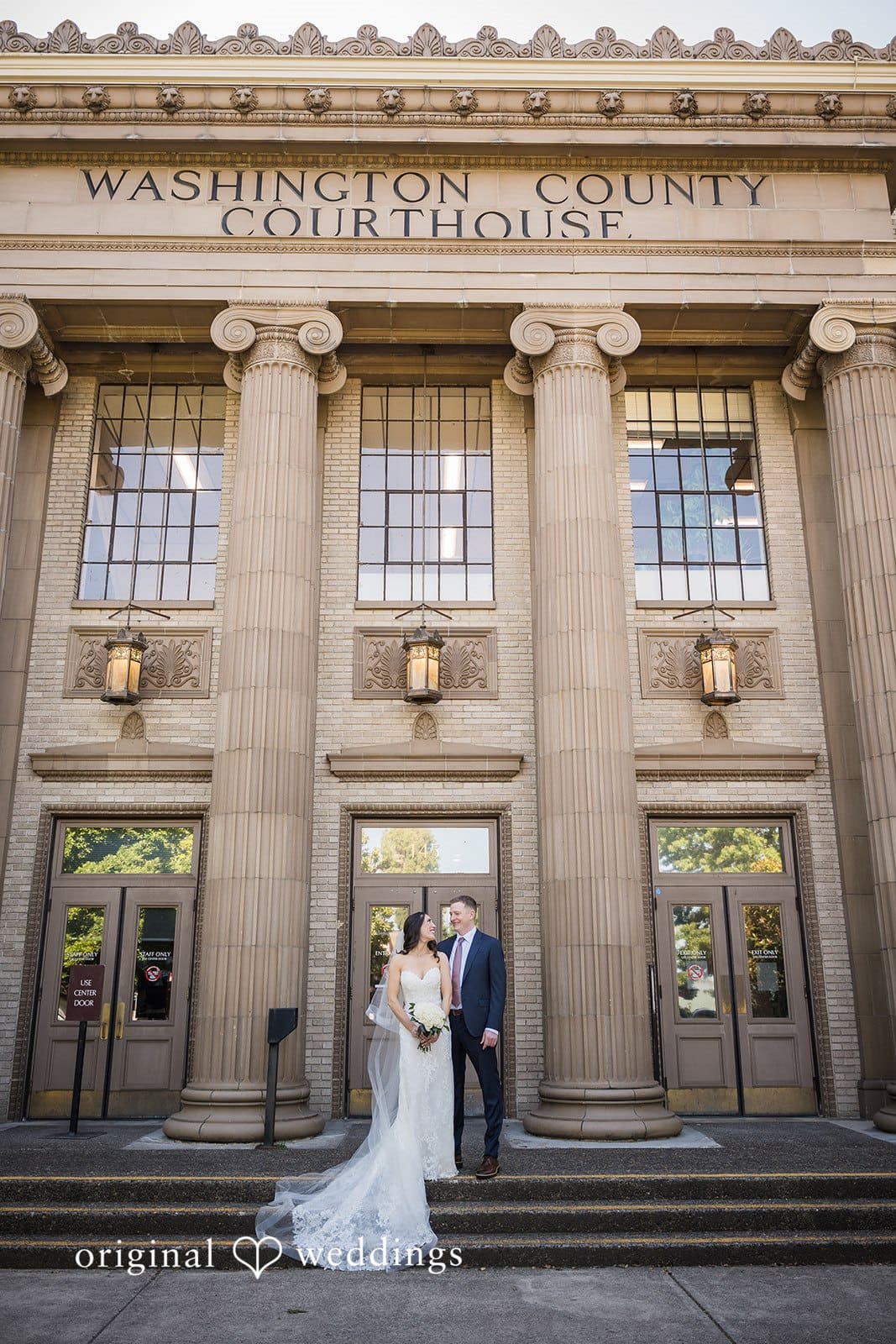 Hillsboro Court House Wedding // Erika & John -