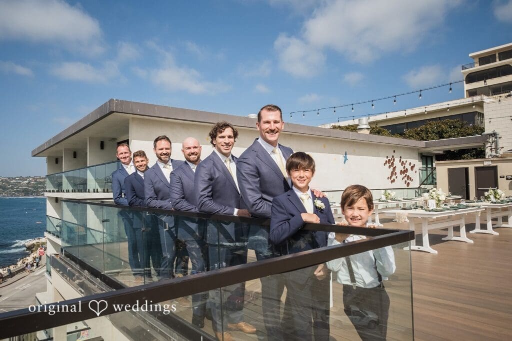 La Jolla Cove Rooftop Wedding // Lindsay & Ben -