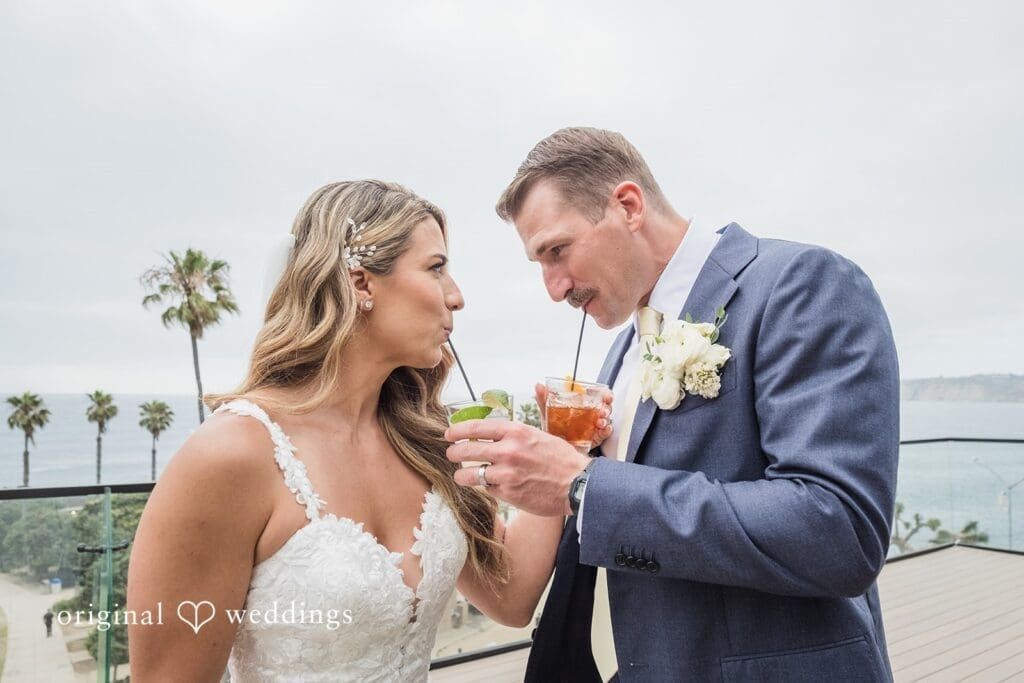 La Jolla Cove Rooftop Wedding // Lindsay & Ben -