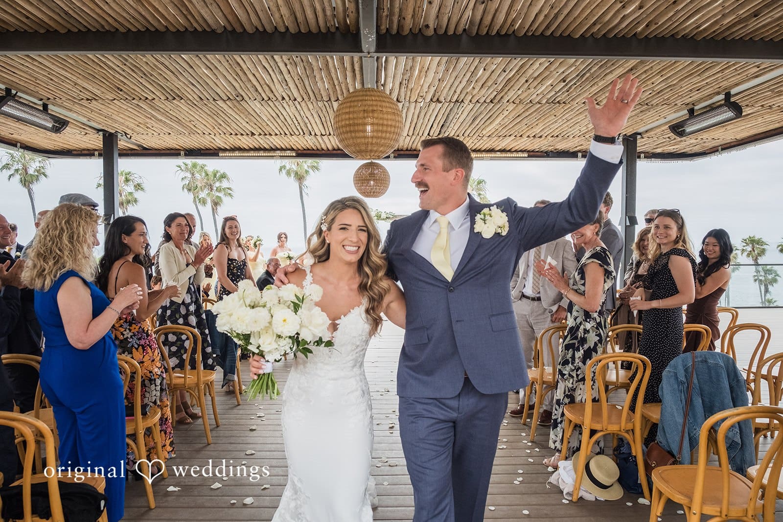 La Jolla Cove Rooftop Wedding // Lindsay & Ben -