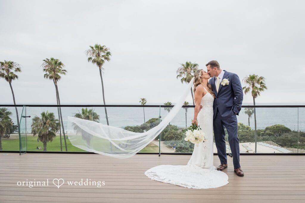 La Jolla Cove Rooftop Wedding // Lindsay & Ben -