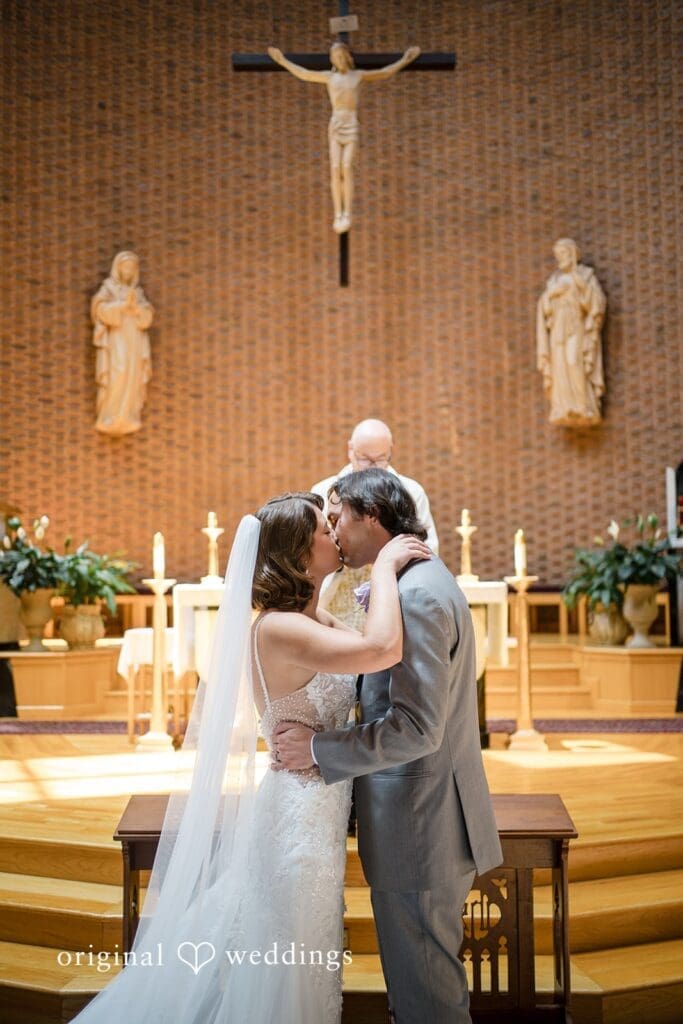 Saint Timothy Catholic Church Wedding // Abigail & Isaiah -