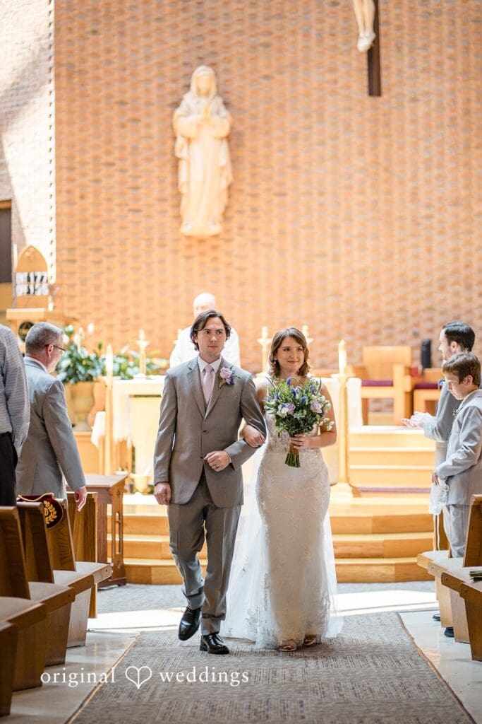 Saint Timothy Catholic Church Wedding // Abigail & Isaiah -