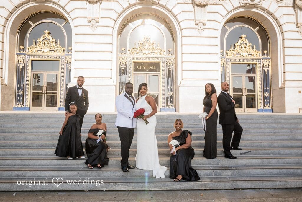 Christy + Gbadebo San Francisco City Hall Wedding // Christy & Gbadebo -