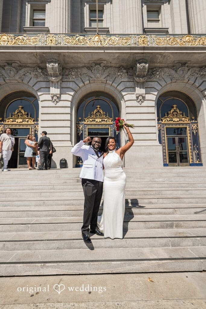Christy + Gbadebo San Francisco City Hall Wedding // Christy & Gbadebo -