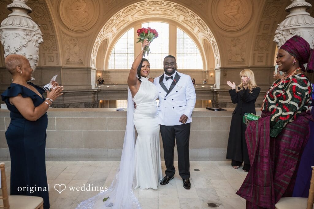 Christy + Gbadebo San Francisco City Hall Wedding // Christy & Gbadebo -