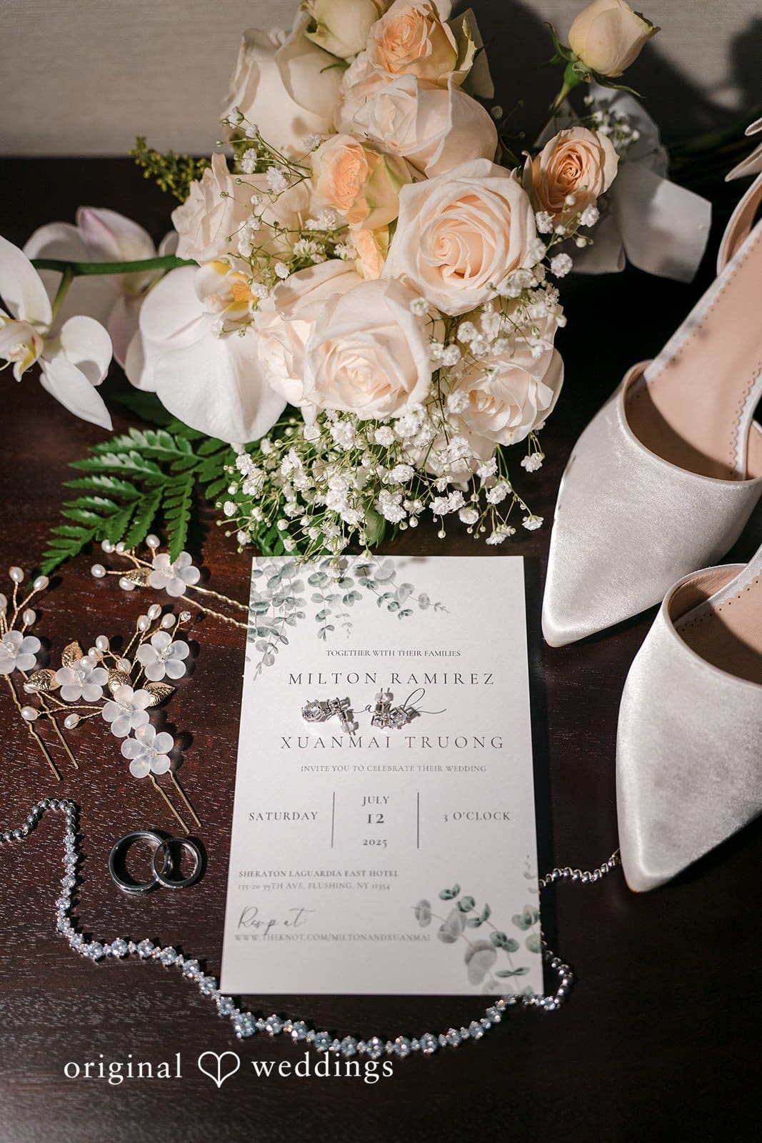 Sheraton LaGuardia East Wedding // XuanMai & Milton -