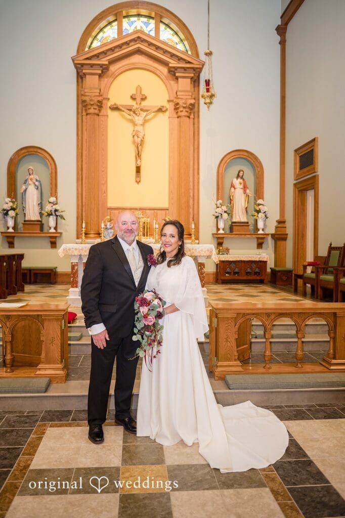 St. Patrick Catholic Church Wedding // Maria & John -