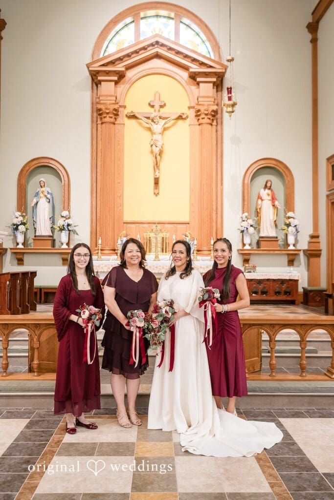 St. Patrick Catholic Church Wedding // Maria & John -