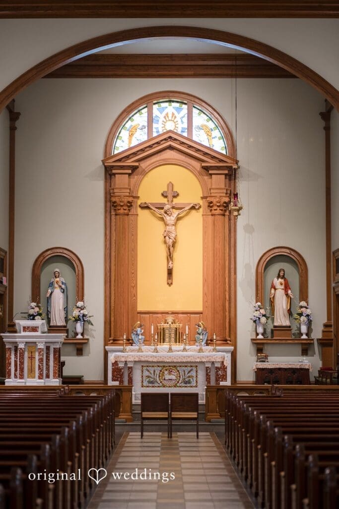 St. Patrick Catholic Church Wedding // Maria & John -