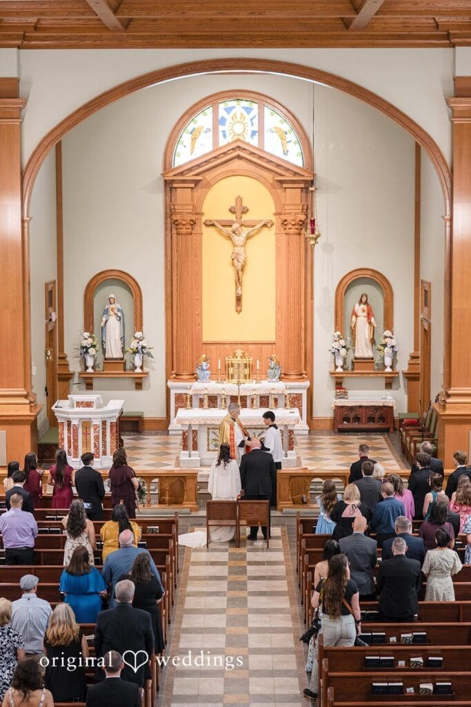 St. Patrick Catholic Church Wedding // Maria & John -