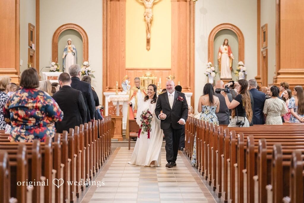 St. Patrick Catholic Church Wedding // Maria & John -