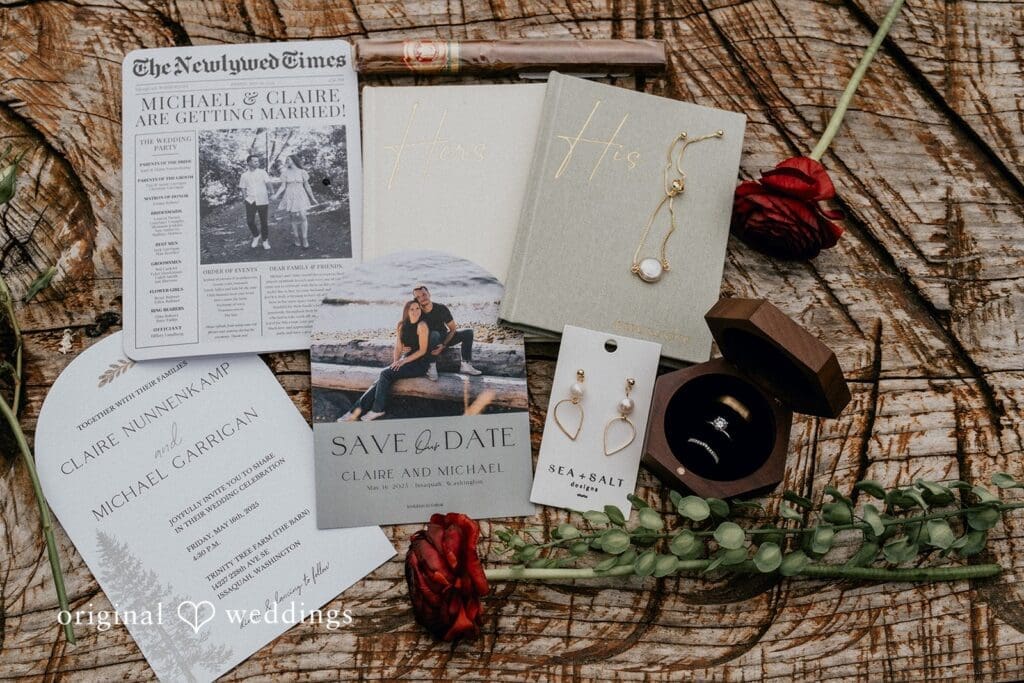 Claire + Michael Trinity Tree Farm Wedding // Claire & Michael -