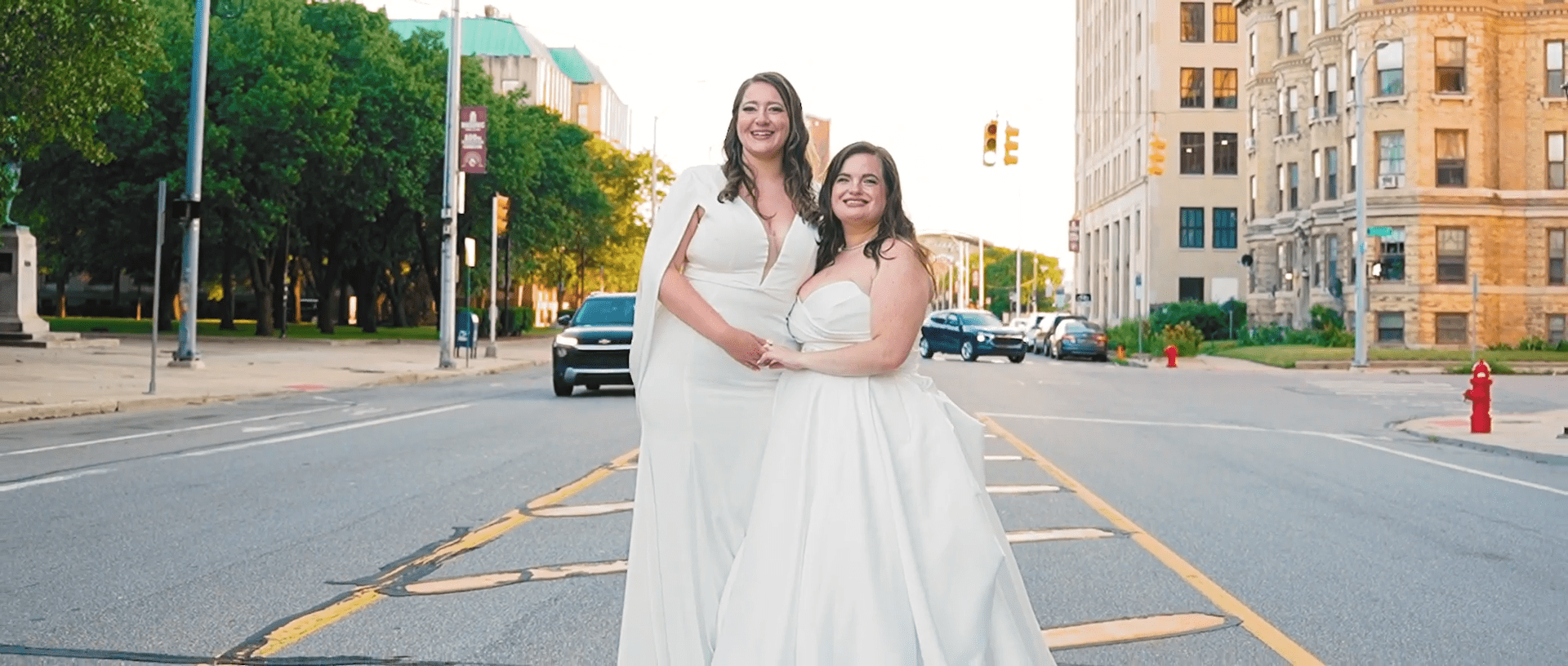 Masonic Temple Wedding Video // Brit & Sarah -