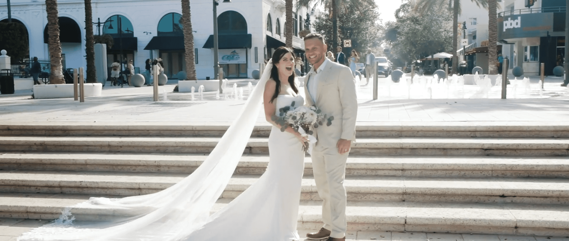 Lake Pavilion - West Palm Beach Wedding Video // Brittany & Jordan -